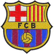 Matriz de Bordado Escudo Barcelona 